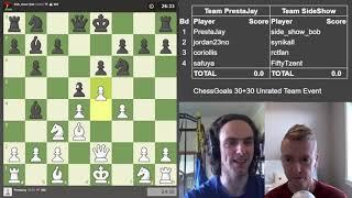 Classical Team Match - SmithyQ and SmarterChess Commentary