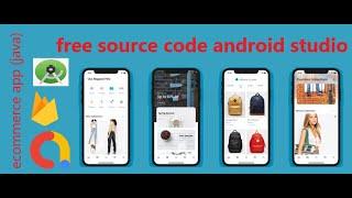How to create ecommerce app in android studio free source code  java  by dhruv app tutorial