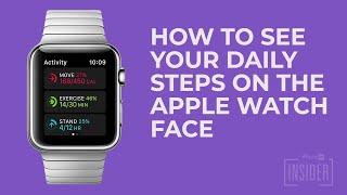 How to See Steps on Apple Watch Face watchOS 8 Update Free Step Counter App Complication