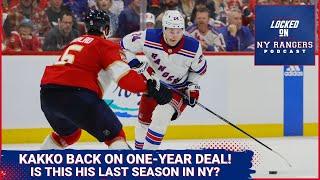 Kaapo Kakko is back with the Rangers on a one-year deal But... is this his last season on Broadway?