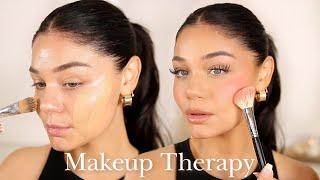 Calming Summer Glow Makeup Tutorial satisfying + relaxing