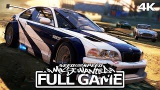 NEED FOR SPEED MOST WANTED 2005 Full Gameplay Walkthrough  No Commentary 【FULL GAME】4K 60FPS UHD