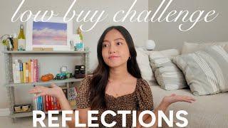 Low Buy Challenge Reflections   What I Learned From a Low Buy