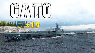 World of WarShips Gato - 6 Kills 241K Damage