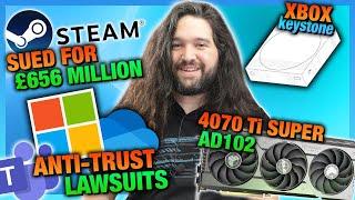 HW News - Microsoft Keeps Ruining Windows Valve Lawsuit 4090 in the 4070 Ti Super