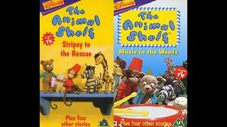 The Animal Shelf - Stripey To The Rescue D610421 PALVHS and Music in the Woods D610751 PAL-VHS