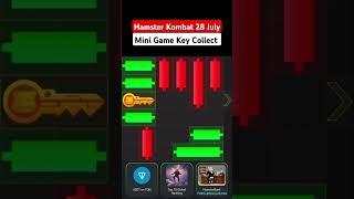 Hamster Kombat 28 July  Mini Game  Combo  Cipher  Key Collect #hamsterkombat #hamster #tapswap