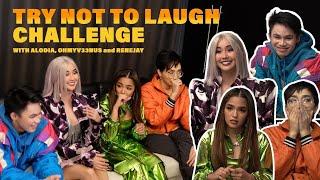 TRY NOT TO LAUGH CHALLENGE WITH ALODIA RENEJAY AND OHMYV33NUS  Andrea B.