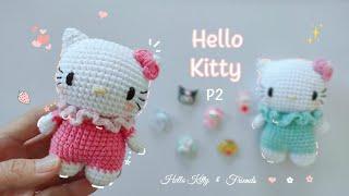 Crochet Hello Kitty p #hellokitty #friends #crochet #amigurumi #handmade #diy #videos #video