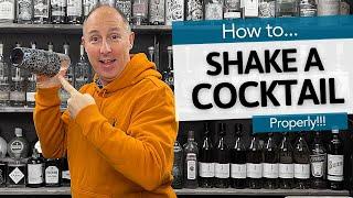 How to SHAKE A COCKTAIL  Bartending Basics & Beginner Home Bar Essentials  Drinkstuff