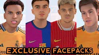 Exclusive Facepack  Rodrygo Luis.Díaz Pedri & Fran.Garcia on FIFA 16 MOBILE .