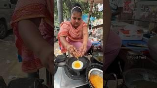 Hardworking Women Selling Street Food Egg Chitoi Pitha #shorts