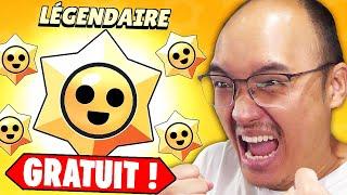 MÉGA OUVERTURE DES PRIX STARR LÉGENDAIRE GRATUITS SUR BRAWL STARS 