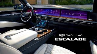 New 2025 Cadillac Escalade - Hi-Tech SUV INTERIOR - House on Wheels