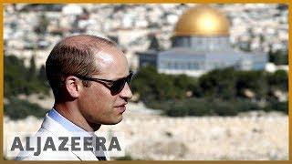  UKs Prince William visits occupied East Jerusalem  Al Jazeera English
