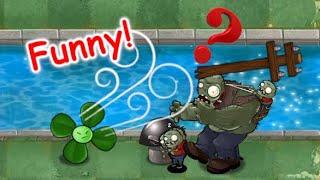 Bored? See how Doctor Zombie is having fun. Pvz Funny moment 