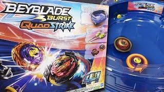 EPIC QUAD ZONES  Thunder Edge Battle Set Unboxing & Test Battles  Beyblade Burst QuadStrike