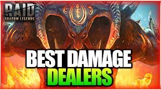 The Most OP Top 10 BEST EPIC Damage Dealers For Clan Boss In Raid Shadow Legends Ft. Coldbrew