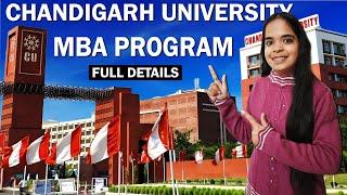 MBA At Chandigarh University Chandigarh University MBA Admission Process 2024Chandigarh University