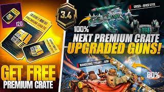 Next Premium Crate Upgradable Skin  Groza + AKM + Scral Expected Skins  PUBGM