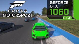 Forza Motorsport  GTX 1060 6GB  All Settings - 1080P  Ryzen 5 5600X