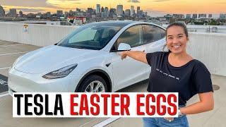 2021 Tesla Model Y Easter Eggs - These are the best hidden Tesla Easter Eggs on the Model Y