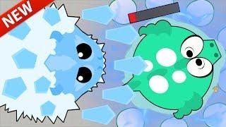 MOPE.IO *NEW* ICE MONSTER ANIMAL OP ABILITY INSTANT KILLING DRAGONS Mope.io Monsters Update