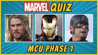 MARVEL QUIZ  Phase 1 MCU Trivia Questions and Answers