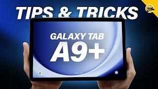 EASY TIPS for Beginners Galaxy Tab A9 Plus