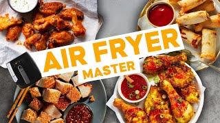 My best AIR-FRYER recipes …spring rolls wings pork belly ‘fried’ chicken  Marions Kitchen