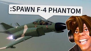 ROBLOX War Tycoon Funny Moments F-4 PHANTOM