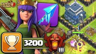 TH9 Trophy Pushing with Frozen Arrow  Clash of Clans