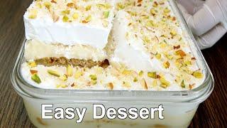 Dessert with 12 Liter Milk  Easy Dessert Recipe