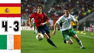 Spain 1-1 3 x 2 Ireland   ●2002 World Cup Roud 116 Extended Goals & Highlights HD 1080