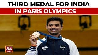 Paris Olympics Swapnil Kusale Shoots Bronze Indias 3rd Medal At The Games