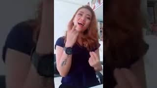 Tik Tok  Nadia Zerlindaa tattoo goyang dua jari part 1 2018