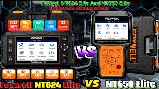 Foxwell NT624 Elite vs Foxwell NT650 Elite Which is the Best OBD2 Scanner?