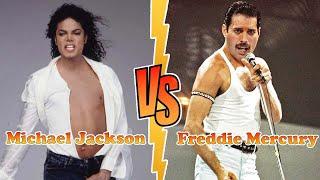 Michael Jackson VS Freddie Mercury Transformation ⭐ From Baby To 2023