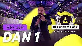 BLAST.tv Paris Major 2023 Daily Recap - Dan 1