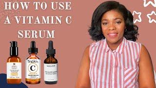 How to Use a VITAMIN C Serum the Right way  Dr Janet