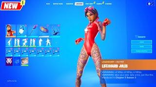 I added BEACH JULES Summer Lifeguard Style in Fortnite シ