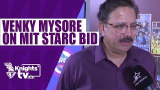 Venky Mysore on Mitchell Starc Bid  KKR  2023