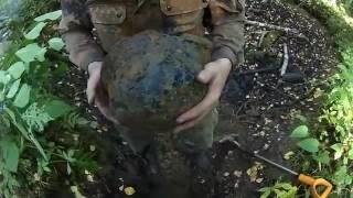 Коп по войне М 35 и газбак  Searching with Metal Detector