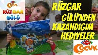 TRT COCUK RÜZGAR GÜLÜnden Kazandığım Hediyeler #ABONELERİME SELAMLAR