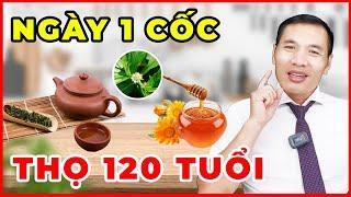 Công thức làm trà giải độc gan đơn giản dễ làm tại nhà. Biết mà uống sớm sống thọ 120 tuổi