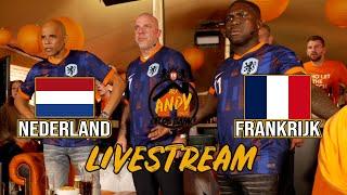 Nederland - Frankrijk  LIVE Bij Andy Thuis op de Bank Met Royston Drenthe & Glenn Helder