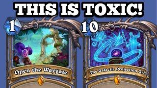 I got legend with Wild’s most TOXIC DECK Blizzard please DELETE THIS