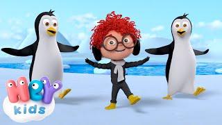 Passo do Pinguim   Músicas de dança para crianças  HeyKids em Português