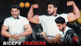 Insane Biceps Workout ‍  FitManjeet  Transformation Series - EP 03￼