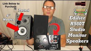 Edifier R980T 4 Powered Bookshelf Studio Monitors Speakers  JoeteckTips